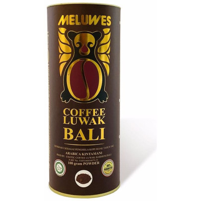 Café Kopi Luwak Bali Molido 100 % Molido 100 Gr