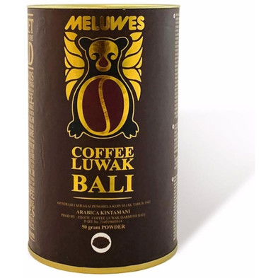 Café Kopi Luwak Bali 100% Molido 50 Gr