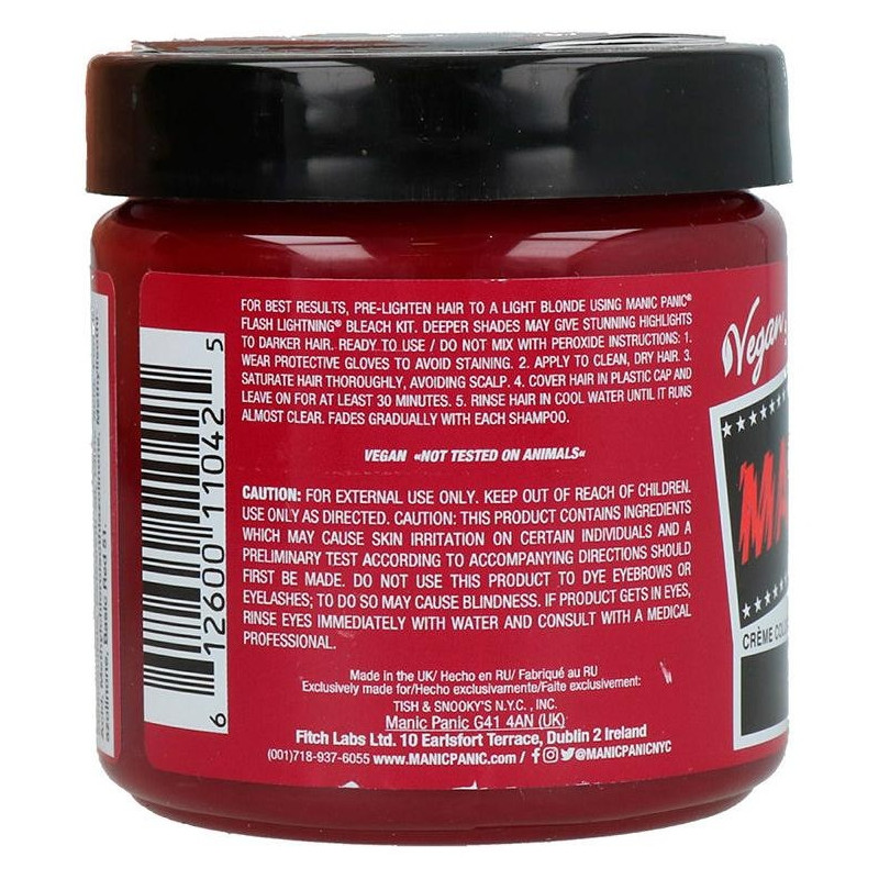 Manic Panic Classic Color Semipermanente Vampire'S Kiss 118Ml