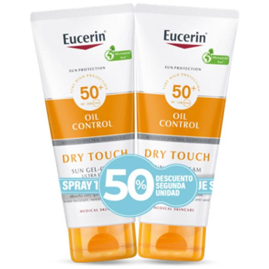 Sensitive Protect Toque Seco Gel Crema Spf50+ Promo 2 X 200 Ml