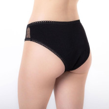 Braguita Menstrual Absorción Super Negra Talla Xxl 1 U