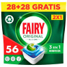 Fairy Todo En 1 Original Lavavajillas 56 Cápsulas Fairy Todo En 1 Original Lavavajillas 56 Cápsulas