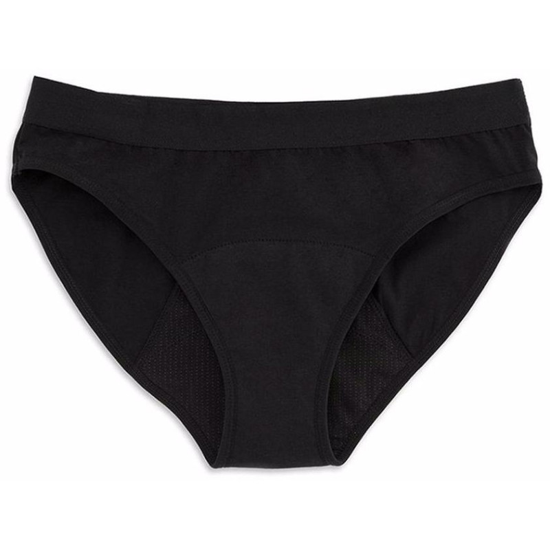 Kiwitas Classic Sporty Braguitas Menstruales Negro, Braguitas Menstruales Platanomelón - Perfumes Club