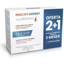 Anacaps Expert Complemento Alimenticio Caída Crónica Del Cabello 90 U