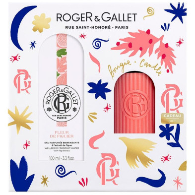 Fleur De Figuier Agua Perfumada Bienestar Estuche 2 Pz