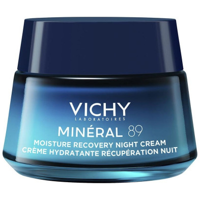 Minéral 89 Crema Hidratante De Noche Recuperadora Con Melatonina 50 Ml