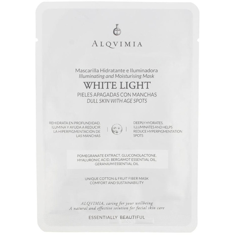 Essentially Beautiful White Light Mascarilla Facial 1 U