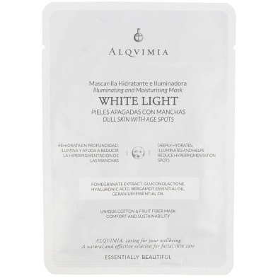 Essentially Beautiful White Light Mascarilla Facial 1 U