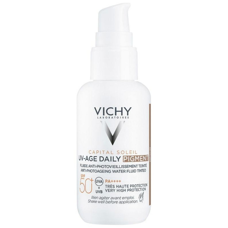 Capital Soleil Uv Age Fluido Fotoprotector Diario Color Medium Spf50+ 40 Ml