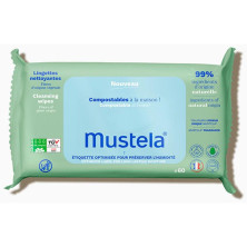 Bio Toallitas Limpiadoras Compostables 60 U