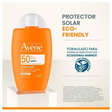 Solaire Ultra Fluido Oil Control Protector Solar Facial Spf50 50 Ml