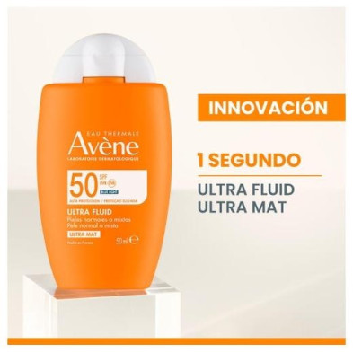 Solaire Ultra Fluido Oil Control Protector Solar Facial Spf50 50 Ml
