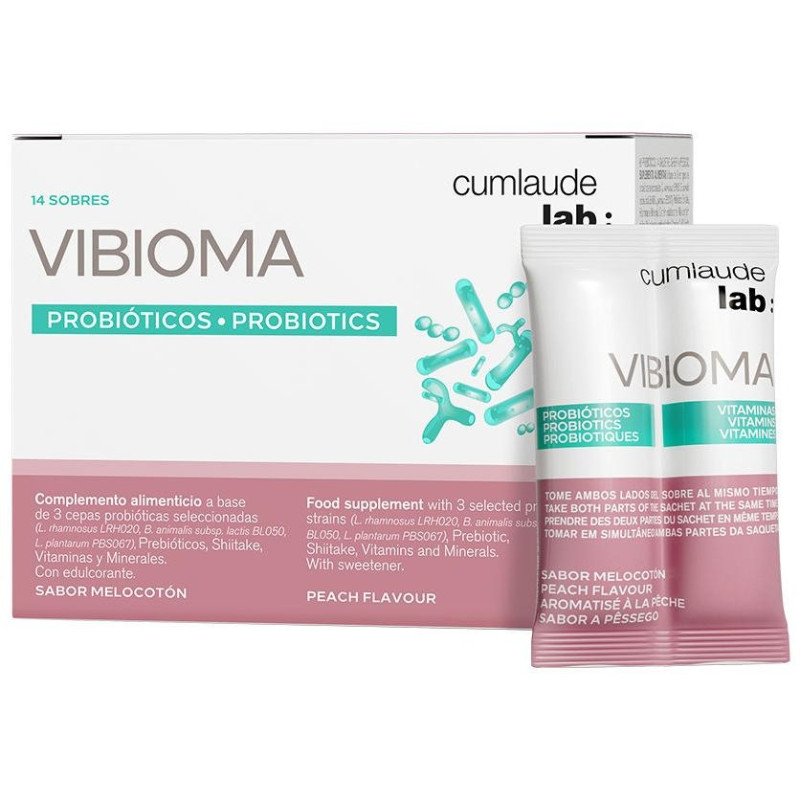 Vibioma Probióticos Sobres 14 U