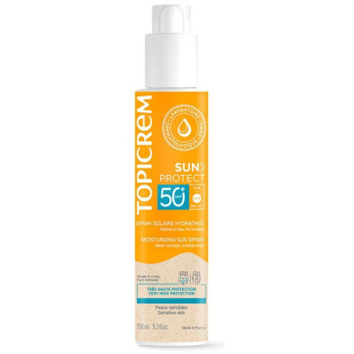 Sun Protect Spray Solar Spf50+, Baño E Higiene Niños Topicrem - Perfumes Club