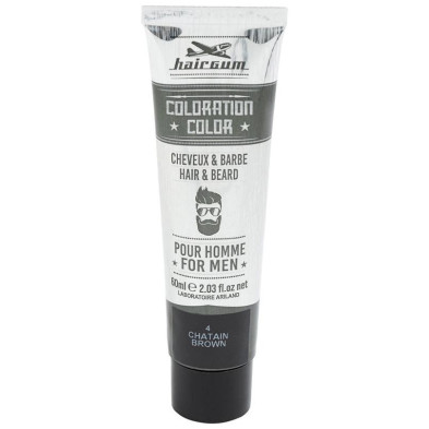 Coloration Tinte Para Barba Y Cabello 4-Castaño 60 Gr