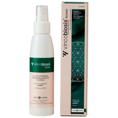 Vincobiosis Acneic Loción Corporal Dermoequilibrante En Spray 125 Ml