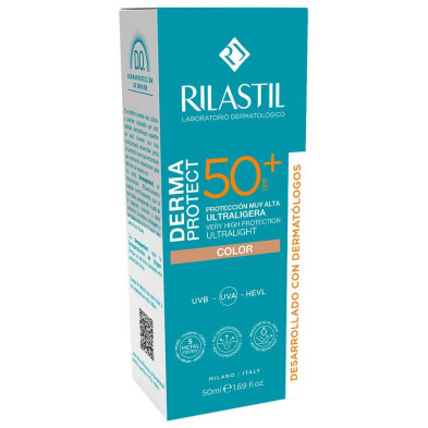 Dermaprotect Fotoprotector Ultraligero Con Color Spf50+ 50 Ml