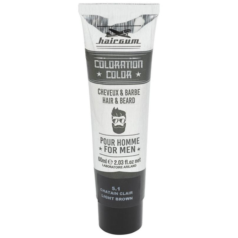 Coloration Tinte Para Barba Y Cabello 5.1-Castaño Claro 60 Gr