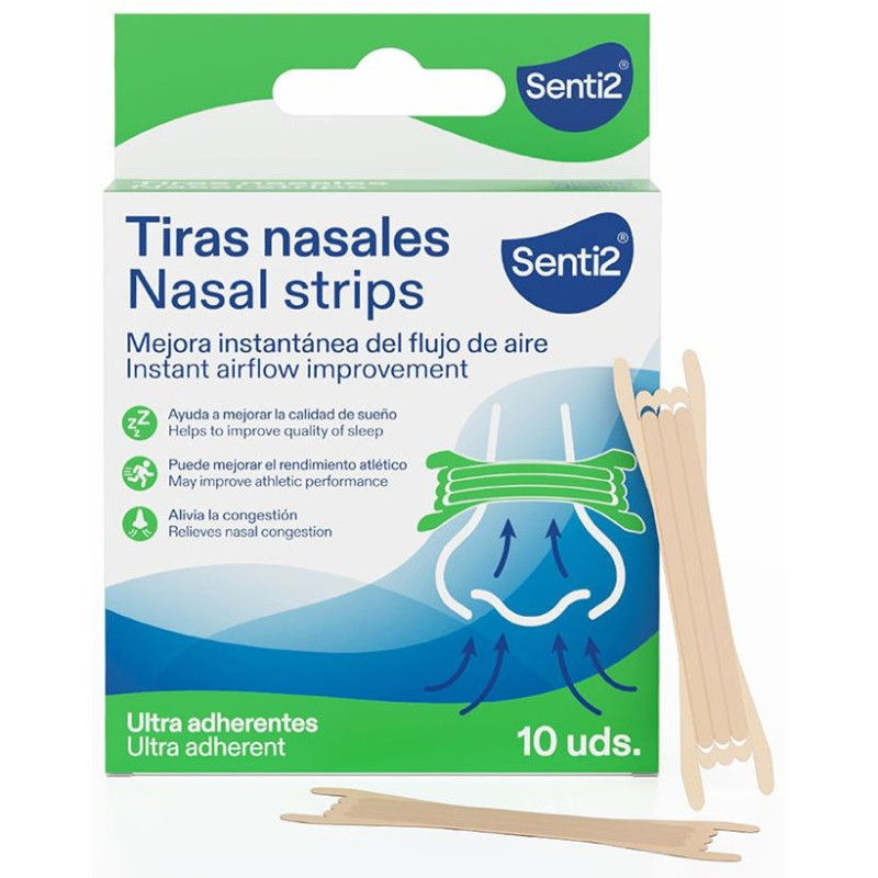 Tiras Nasales 10 U