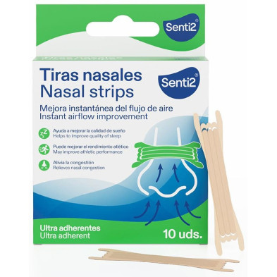 Tiras Nasales 10 U
