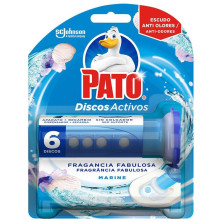 Pato Wc Discos Activos Aparato + 6 Recambios Frescor Marino 7 U