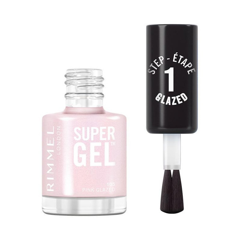 Super Gel Esmalte De Uñas 105-Pink Glazed 12 Ml
