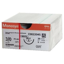 Monosyn Violet 3/0 Hs26 70 Cm 12 Uds