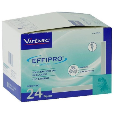 Effipro Spot-On Gato 24 Pipetas