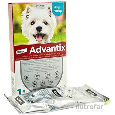 Advantix 4 - 10 Kg 1 Pip X 1 Ml