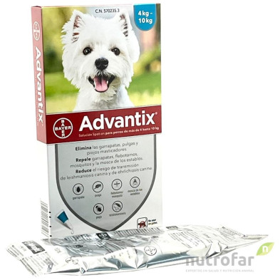 Advantix 4 - 10 Kg 1 Pip X 1 Ml