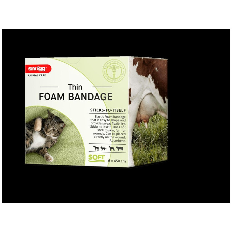 Venda De Espuma Fina Snögg 6 Cm X 4 5 M