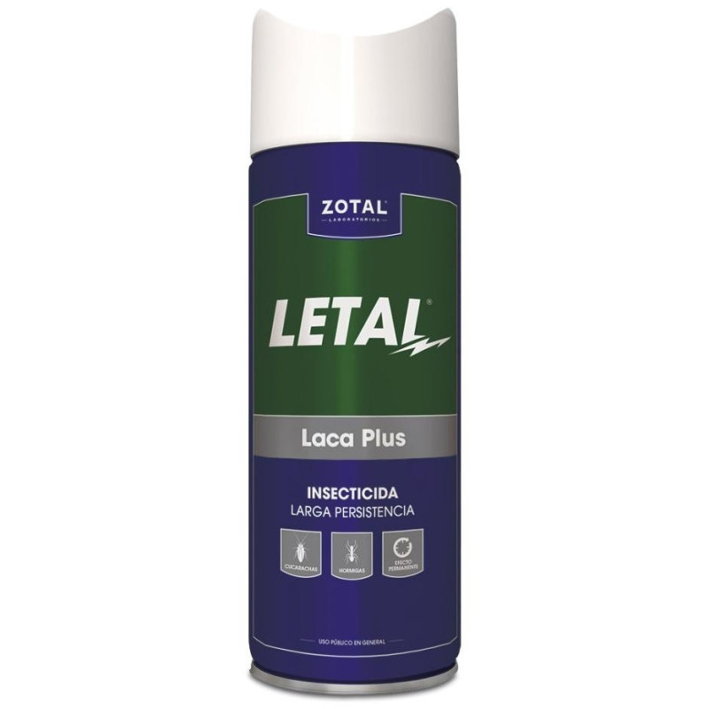 Letal Laca Plus Aerosol Insecticida 400 Ml Letal Laca Plus Aerosol Insecticida 400 Ml