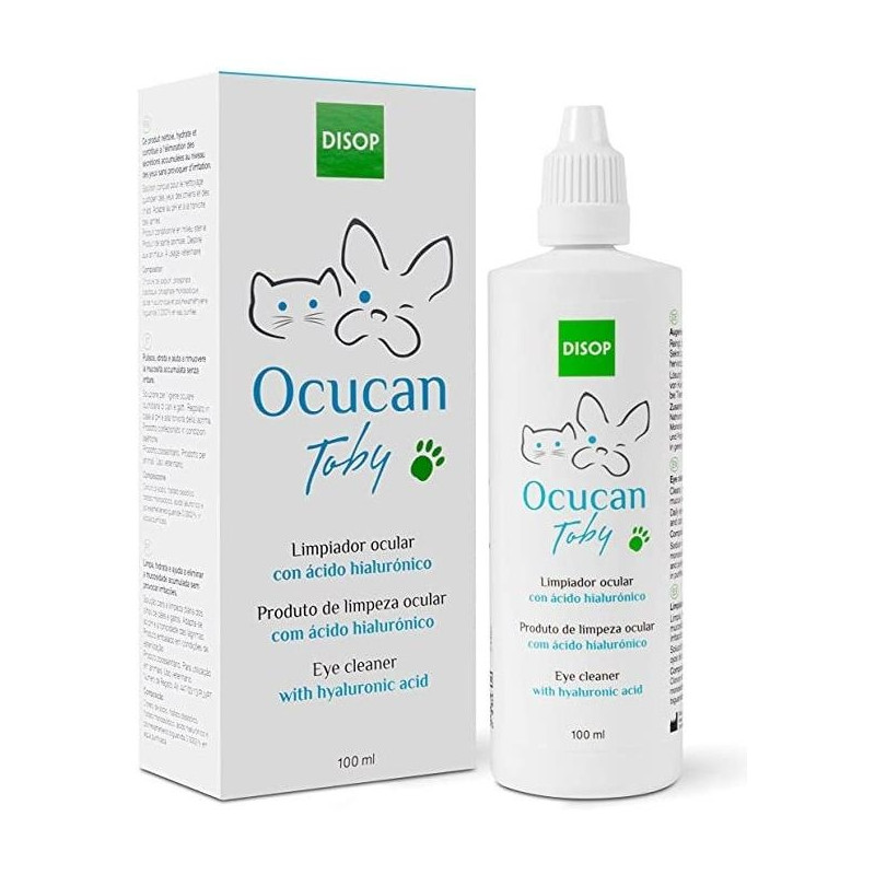 Ocucan Toby Limpiador Ocular 100 Ml