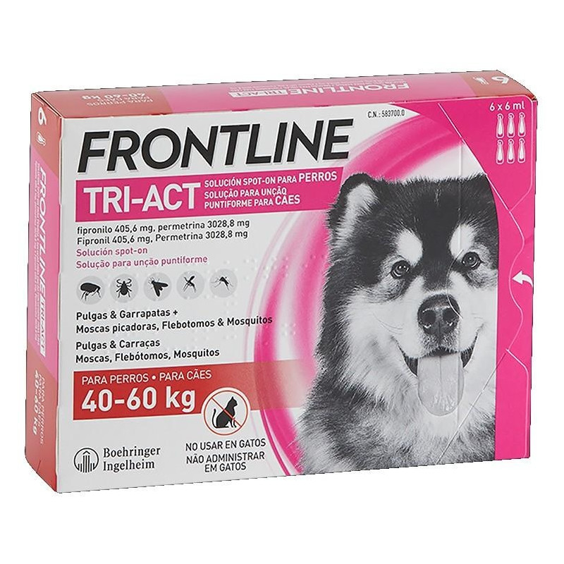 Frontline Tri-Act 40-60 Kg 6 Pip