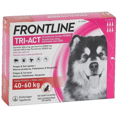 Frontline Tri-Act 40-60 Kg 6 Pip