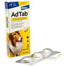 Adtab 900 Mg Comp Masticable Perro 22-45 Kg 3 Comp