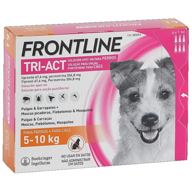 Frontline Tri-Act 5-10 Kg 6 Pip