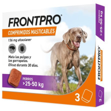 Frontpro 136 Mg Comp. Masticable 25-50 Kg (Xl) 3 Comp.