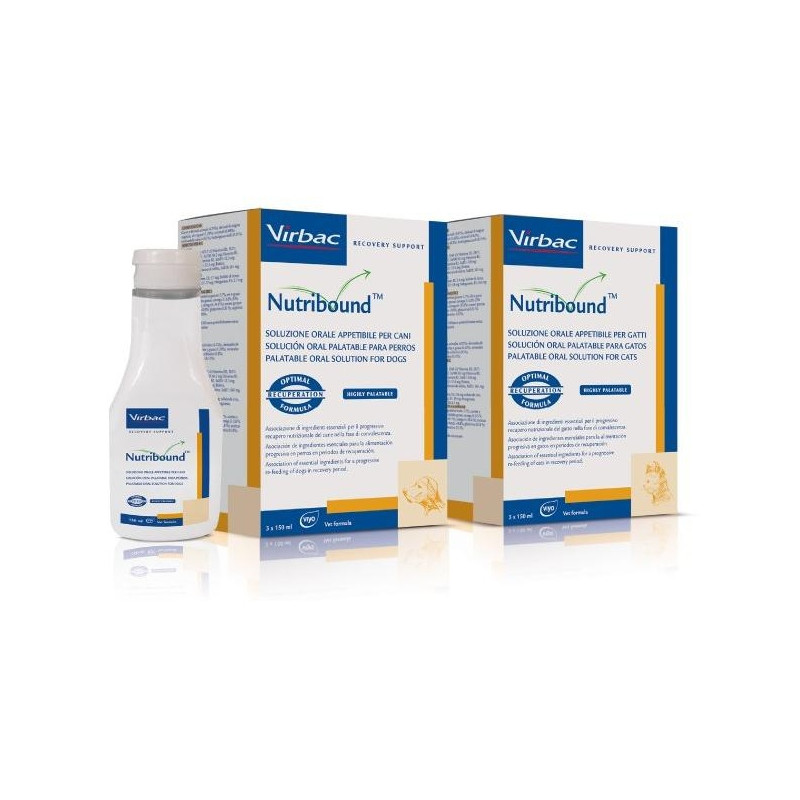 Nutribound Perro 3 Botellas 150 Ml Nutribound Perro 3 Botellas 150 Ml