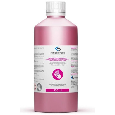 Kimisciense Solucion Rosa De Digluconato De Chorhexidina 4% 150 Ml