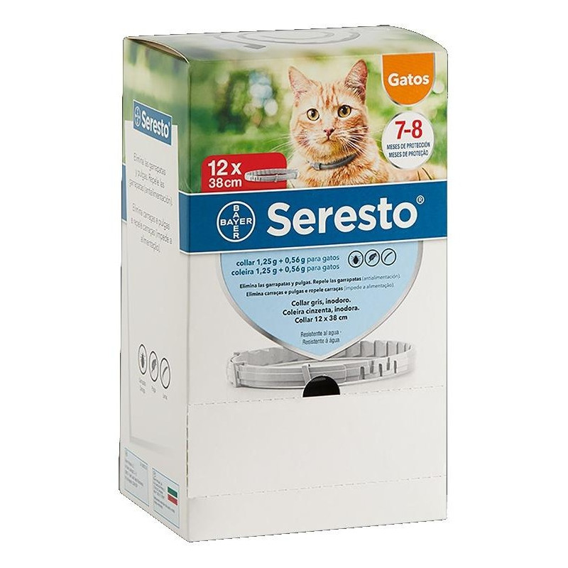 Seresto Gato Clinico 12 Ud X 1 Seresto Gato Clinico 12 Ud X 1