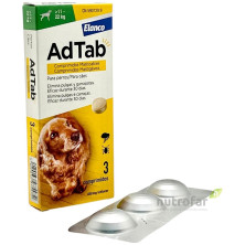 Adtab 450 Mg Comp Masticable Perro 11-22 Kg 3 Comp