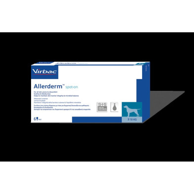 Allerderm Spot On 4 Ml Perro +10 Kg 6 Pip Allerderm Spot On 4 Ml Perro +10 Kg 6 Pip