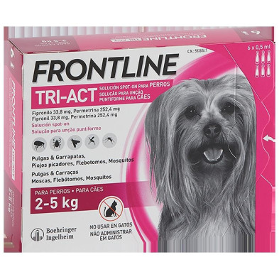 Frontline Tri-Act 2-5 Kg 6 Pip