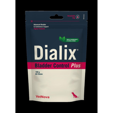 Dialix Bladder Control Plus 60 Chews Libre Ingredientes Origen Animal