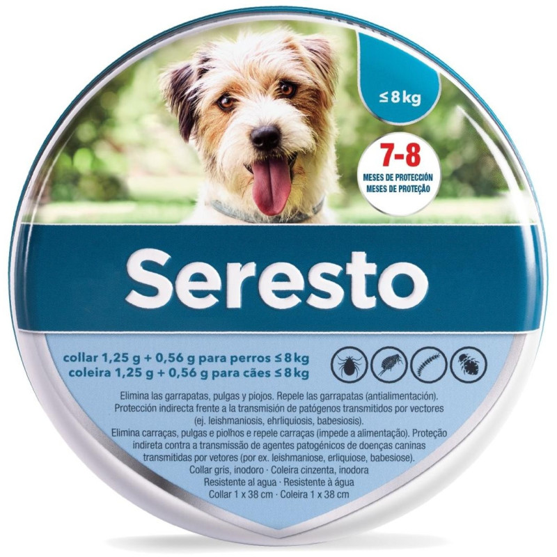 Seresto Collar Perro Pequeño - 8 Kg Seresto Collar Perro Pequeño - 8 Kg