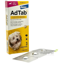 Adtab 112 Mg Comp Masticable Perro 2 5-5 5 Kg 3 Comp
