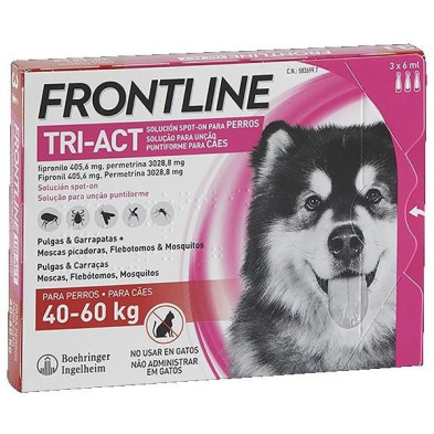 Frontline Tri-Act 40-60 Kg 3 Pip