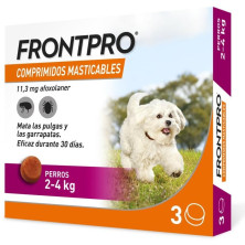 Frontpro 11Mg Comp. Masticable 2-4 Kg (S) 3 Comp.
