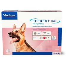 Effipro Spot-On 20-40 Kg 4 Pipetas